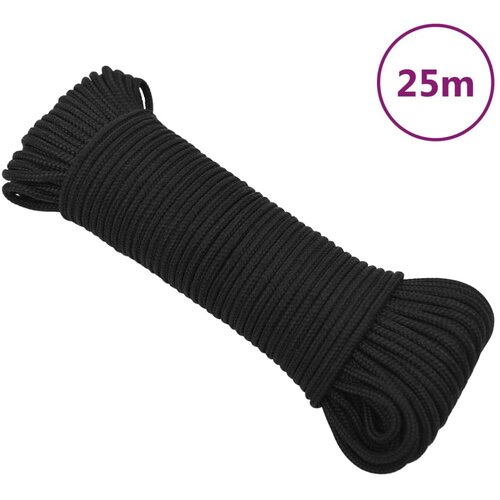  Brodski konop tamnocrni 5 mm 25 m od polipropilena Cijene