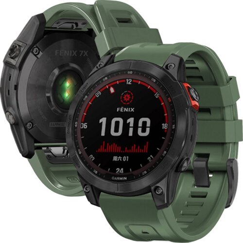 TECH-PROTECT PAS ZA URO ICONBAND ZA GARMIN FENIX 3 5X 6X 7X ARMY GREEN, (22069468) Cene