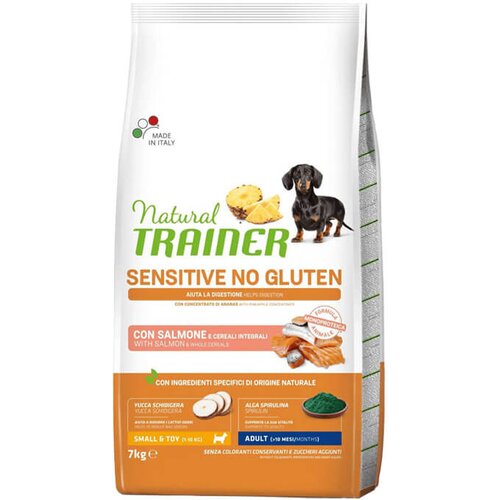 Trainer specialty nutrition sensitive monoproteico animale small & toy adult with salmon - hrana za odrasle pse malih i toy rasa - sa lososom (800 Cene