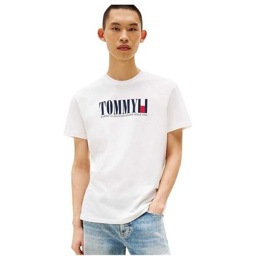 Tommy Hilfiger bela mu&amp;scaron;ka majica Slike