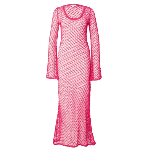 Top Shop Pletena haljina roza