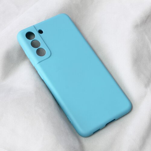 Teracell torbica Soft Velvet za Samsung G990 Galaxy S21 FE tirkizna Slike
