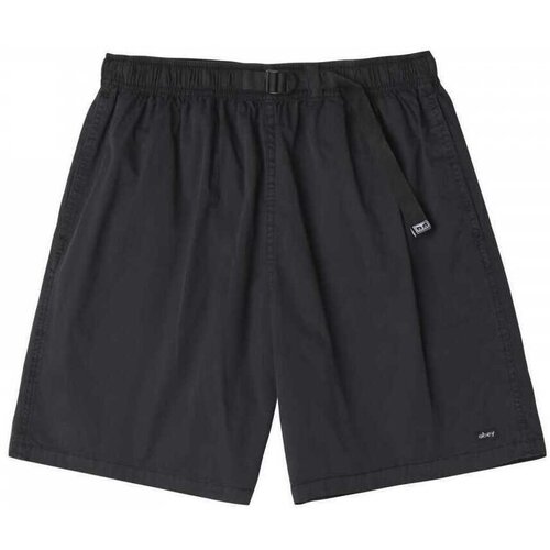 Obey Kratke hlače & Bermuda Easy pigment trail short Siva Cene