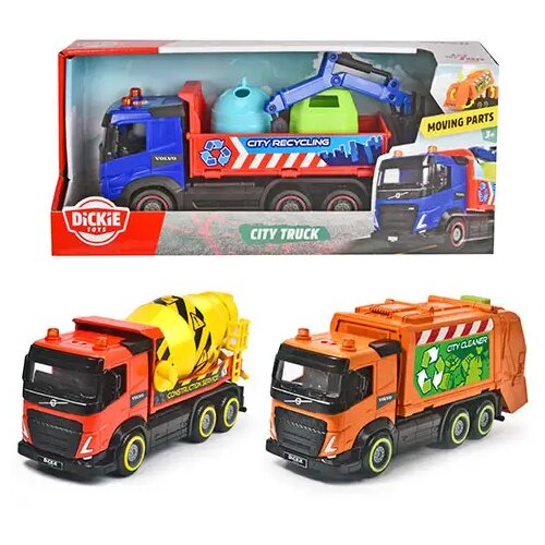 Simba Toys City Truck mestni delovni stroji v treh različicah - Cene