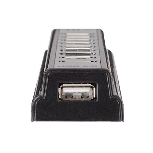  USB HUB --&amp;gt; 10x USB 2.0, Bus/AC Powered, Manhattan 161572 Slike