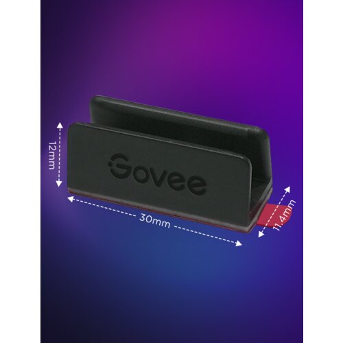 GOVEE NEON ROPE LIGHT 2 sponke črne barve 20 kosov Cene
