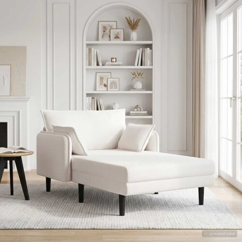  Preveliki &scaron;ezlong Krem Boucl&eacute; - Krem 101 cm Cijene
