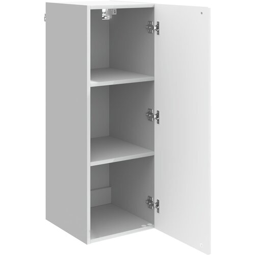  Ormar za montažu na zid Bijela visokog sjaja 33 x 34,5 x 90 cm Slike
