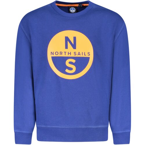 North Sails CHILDREN'S BLUE ZIP-UP SWEATSHIRT Cene
