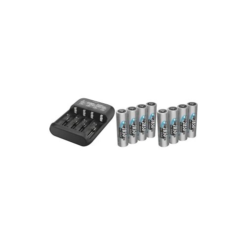 Ansmann Lithium 4 punjač okruglih stanica lifepo, litijev-ionski, nikalj-kadmijev, nikalj-metal-hidridni 10340, 10350, 10440, 10500, 10350, 10440, 10500, 12500, 12650, 13500, 13650, 14500, 14650, 1... Cijene