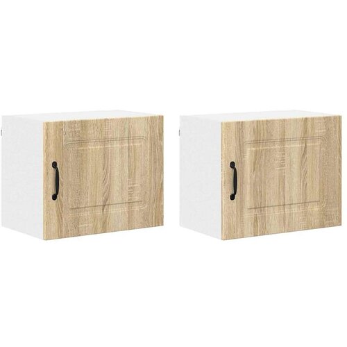 VidaXL Zidni kuhinjski ormarić 2 pcs Sonoma hrast 50 x 31 x 40 cm Slike
