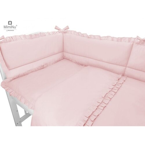 MimiNu posteljina 3 elem. Royal Powder Pink Cijene