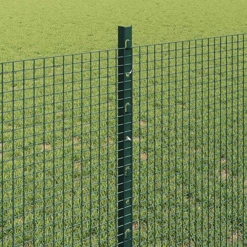  Zavarena žičana ograda s postom 10 x 0,8 m Zelena Mreža Slike