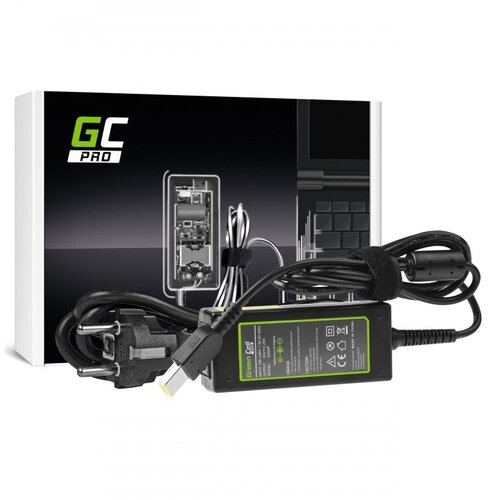 Green cell Polnilec za prenosnik AD64 / 20V 2.25A / pravokotni+PIN LENOVO Slike