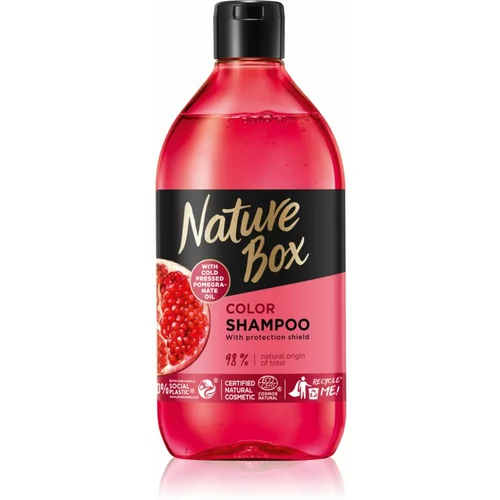 Nature Box Pomegranate hidratantni i revitalizirajući šampon za očuvanje boje 385 ml