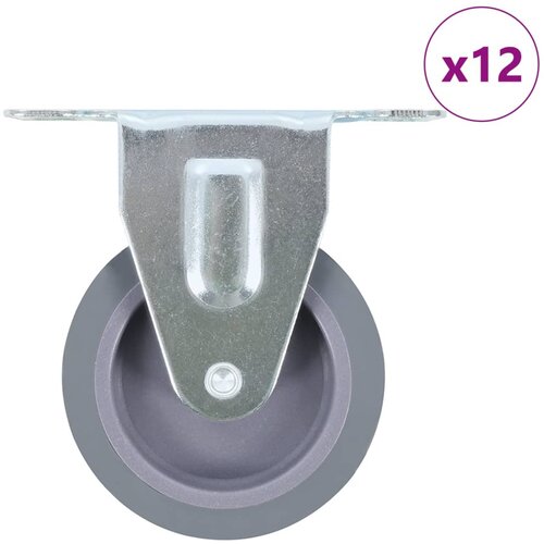 Fiksni kotačići 12 kom 75 mm Slike