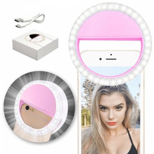 Nillkin selfie lučka za telefon - roza Slike