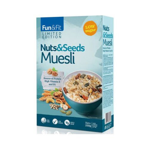 Florida Bel fun & fit nuts & seeds musli 250g kutija Slike