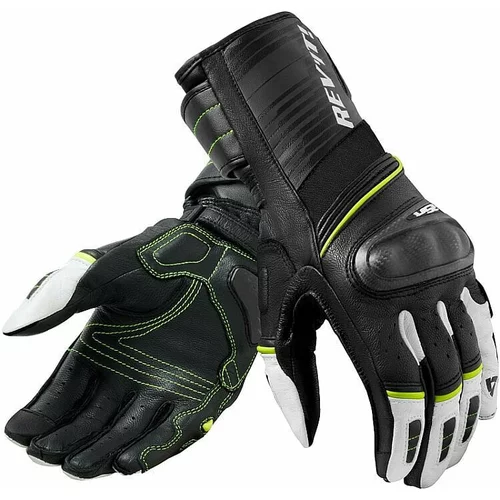Rev'it! Gloves RSR 4 Black/Neon Yellow XL Motoristične rokavice