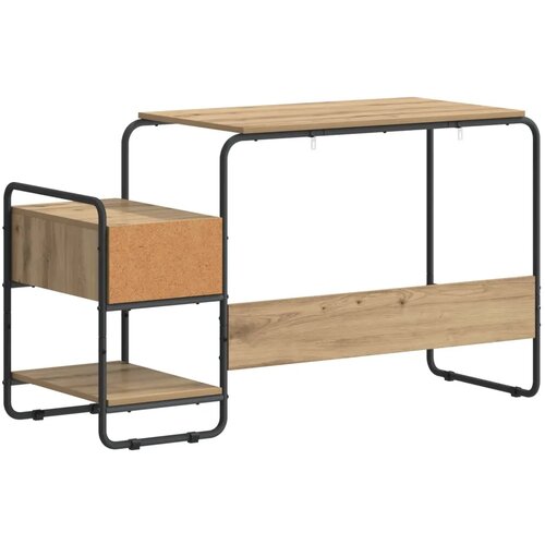  Stol s pohranom Hrast artisan 131.5 x 50 x 75.5 cm - Hrast artisan Slike