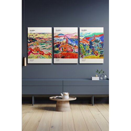 Wallity Slika Ersycnvs12, 50x70 cm, 3 dijela Cene