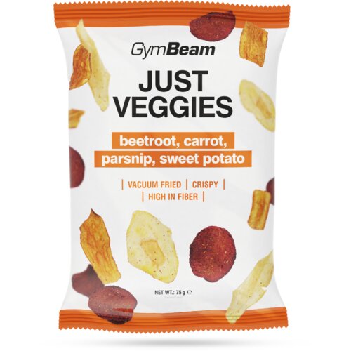 GymBeam Just Veggies - vegetable chips mix 75 g Cene