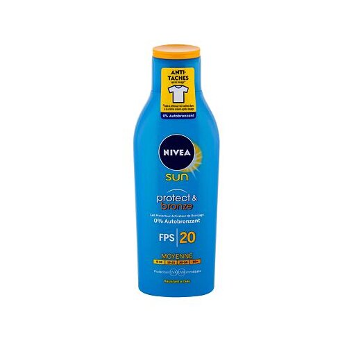Nivea sun protect & bronze sun lotion SPF20 mleko za intenzivno porjavitev 200 ml Cene