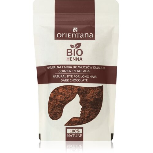Orientana Bio Henna Natural Dye permanentna barva za lase odtenek Dark Brown 100 g Cene
