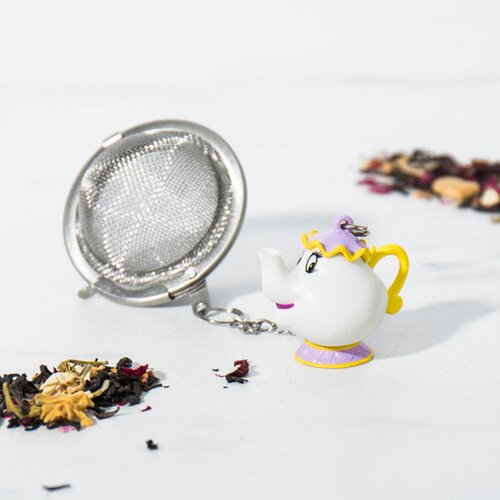 Disney Infuzer za čaj Beauty and the Beast srebrni Cene