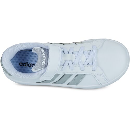 Adidas Patike za devojčice Grand Court 3.0 El C Ftwwht/Silvmt/Silvmt, Bele Cene