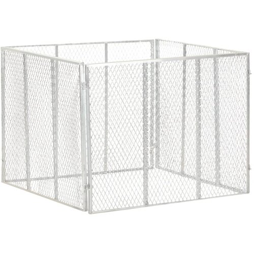  Posuda za kompost 100 x 100 x 77 cm od pocinčanog željeza Slike