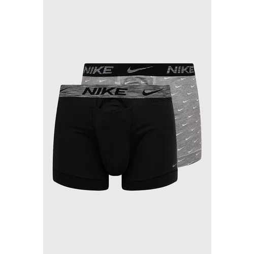Nike Boksarice (2-pack) moške, siva barva
