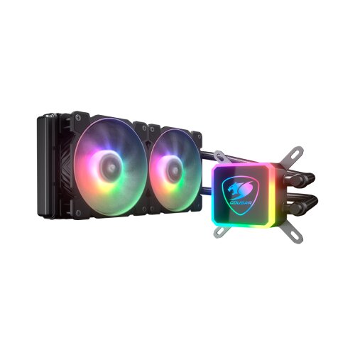 COUGAR GAMING Cougar I Aqua ARGB 240 I 3MAQR240.0006 I AiO Liquid Cooling I Aqua ARGB 240 *1 + 120 mm RGB ventilator x2 + odstranite nadzor, (20399172) Cene