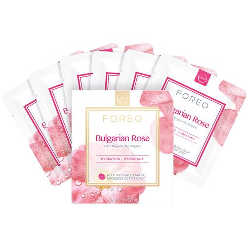 Foreo UFO&amp;trade; mask Bulgarian Rose, 6 kom x 6 g Slike