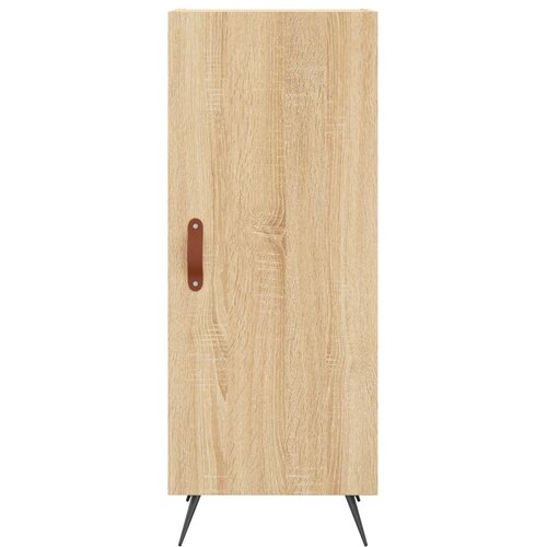  Komoda boja hrasta sonome 34,5x34x90 cm od konstruiranog drva Smeđa Slike