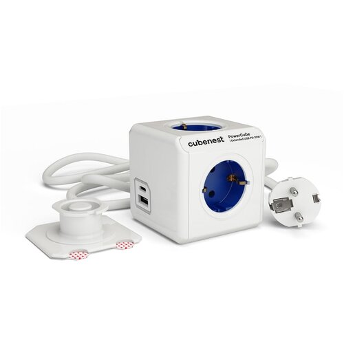 Cubenest Razdelilec PowerCube Extended USB Schuko &amp;ndash; Slike