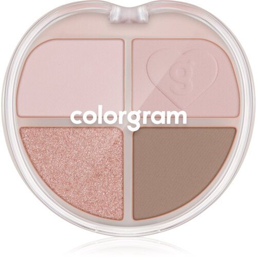 Colorgram Tintin Dory Eyeshadow Palette paleta sjenila za oči i highlightera nijansa 06 Mochi Dory 4 g Cijene