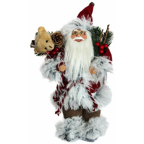 Deco santa, Deda Mraz, crvena, 30cm ( 740822 ) Cene