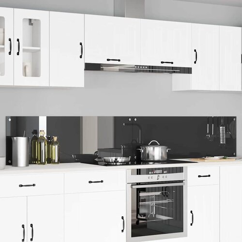  Kuhinjski zid 2 pcs Tamno siva 120 x 40 cm Slike