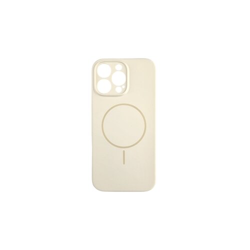  Magsafe Lux iPhone 16 Pro, Beige Silikonska Maska Slike