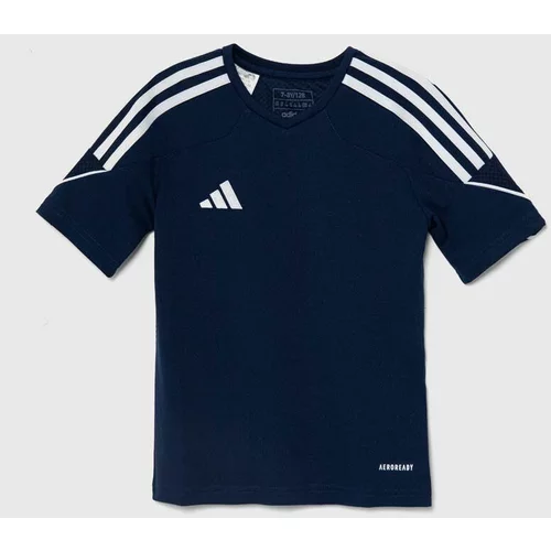 Adidas Dječja majica kratkih rukava TIRO 23SY boja: tamno plava, s aplikacijom, HR4618