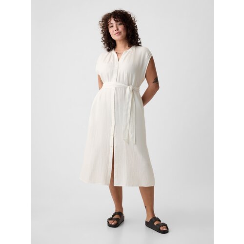 GAP Muslin Midi Dress - Women's Cene