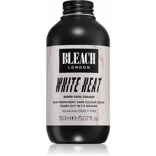Bleach London Super Cool polutrajna boja za kosu nijansa White Heat 150 ml