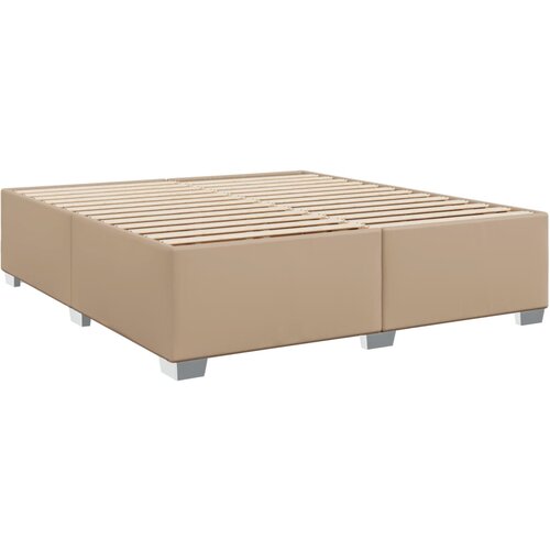 vidaXL Posteljni okvir kapučino 180x200 cm umetno usnje, (21306345) Cene