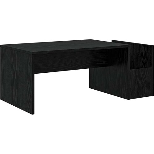  Stolić za kavu Crni hrast 90 x 45 x 35 cm Konstruirano drvo Slike