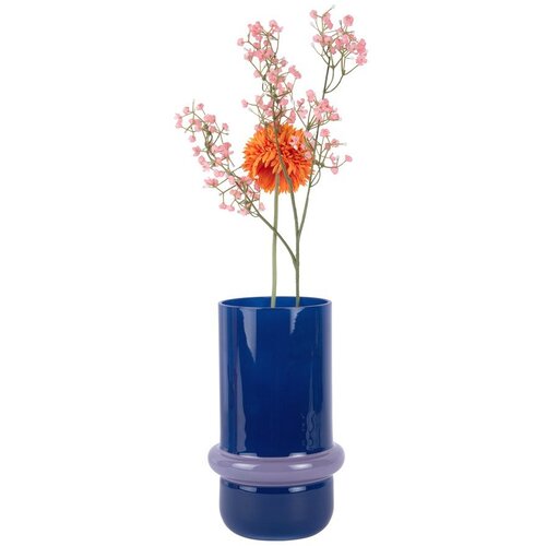 PT LIVING Tamno plava staklena vaza (visina 22 cm) Animado Anillo &amp;ndash; Slike