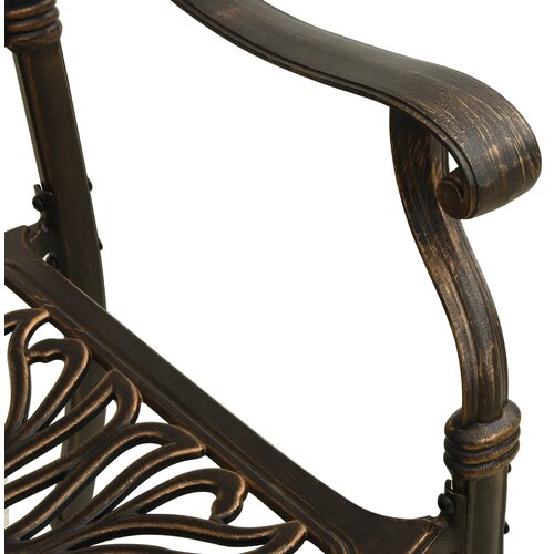  3-dijelni bistro set brončani od lijevanog aluminija Slike