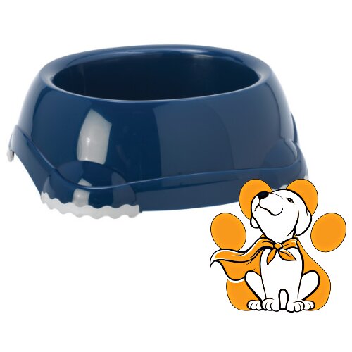 Moderna smarty Bowl Large Blue Berry 1248ml, Posuda Za Pse i Mačke Cene