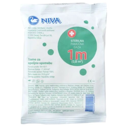 Niva Gaza, Sterilna, 1m, 1 komad Cene