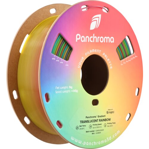 Polymaker Panchroma™ PLA Gradient Translucent Rainbow - 1,75 mm / 1000 g Cijene
